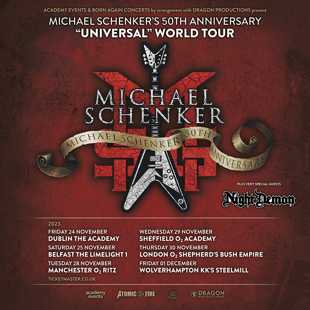 meta:eyJzcmNCdWNrZXQiOiJiemdsZmlsZXMifQ== Night Demon will be supporting Michael Schenker in the UK and Ireland later in 2023! | Cirith Ungol Online