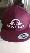 Gallo Hat - Maroon and White