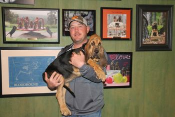 Light Blue Ribbon female and her new dad, getting ready for a road trip to Pennsylvania  10/26/18
