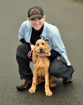 Faith and Willow before their first trailing experience! 3/12
