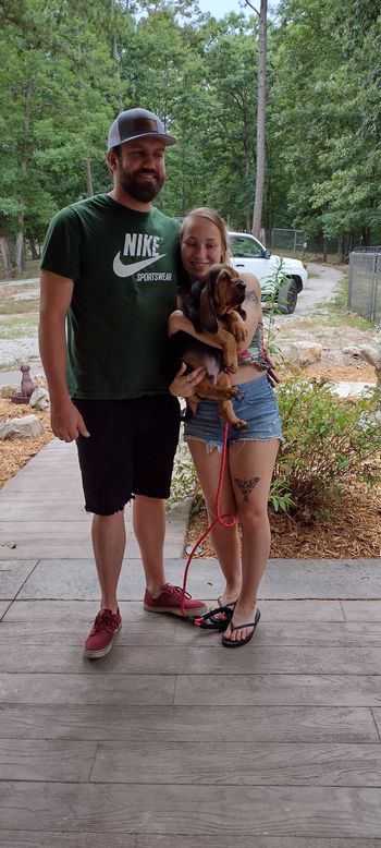 Turq Green Male and his new family 0722
