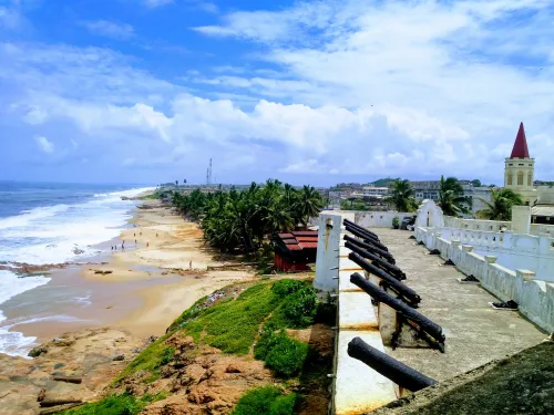 Cape Coast Castle, Ghana, Slave castle, Western African coast, Motherland trip, Ghana travel