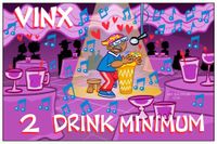 TWO DRINK MINIMUM  - Live Video Event with VINX - Join us via Facebook Live!