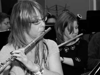 Rehearsal for Tricounty Symphonic Band - 2/23/11
