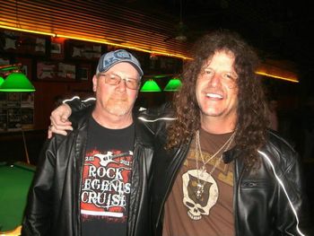 Jack Saunders Jr and Mike at McGuffy's in Dayton, OH Friday April 13, 2013
