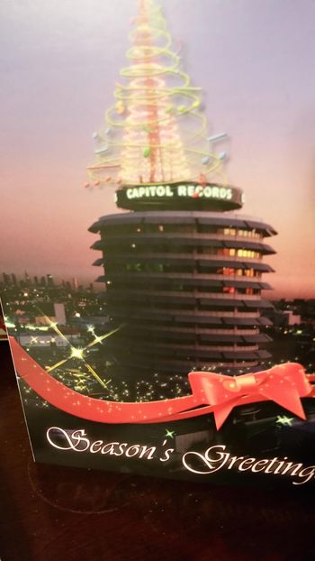 Capital Records.  The only studio that ever sent me a Christmas card.
