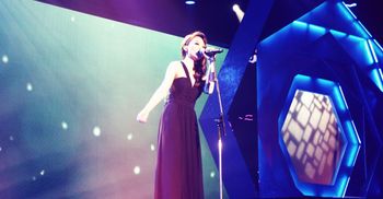 Serene Koong 龚芝怡 at Singapore Hit Awards 2013
