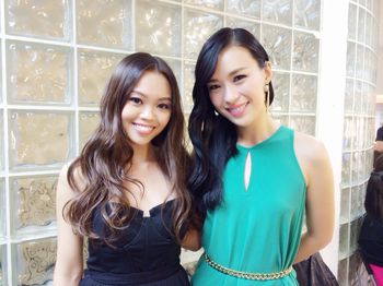 Serene Koong 龚芝怡 With Rebecca Lim, "Star Awards 2014 Best Supporting Actress" for drama series The Dream Makers 志在四方
