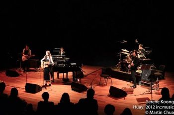 SereneKoong龚芝怡 － Huayi2012 in:music concert, Esplanade [Credit: Martin Chua]
