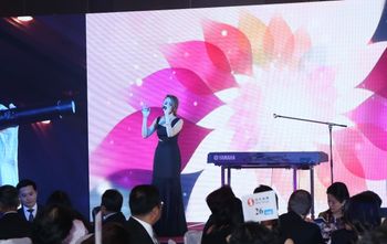 SereneKoong 龚芝怡_Singapore Association of Hong Kong 40th Anniversary SG50 Ball 2015
