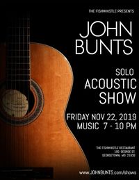 John Bunts - Solo Acoustic