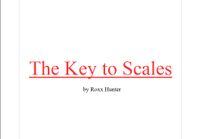 The Key To Scales