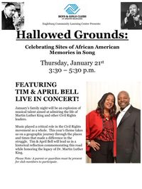 Hallowed Grounds Celebrating Sites of African American Memories in Song 