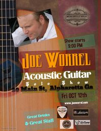 Joe Worrel Live and acoustic 