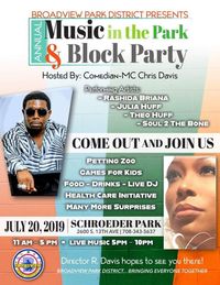 Broadview Park District Annual Music in the Park & Block Party