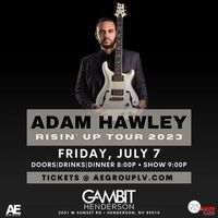 Adam Hawley Risin' Up Tour