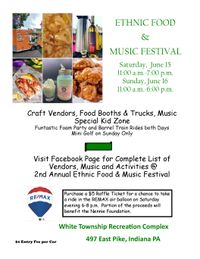 Indiana  "ETHNIC FOOD AND MUSIC FESTIVAL"