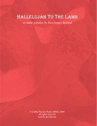 Hallelujah to the Lamb Sheet Music