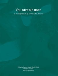 You Give Me Hope Sheet Music