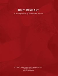 Holy Remnant Sheet Music