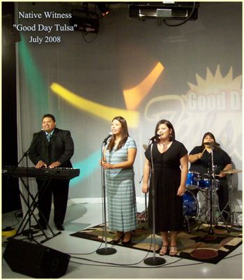 NATIVE WITNESS - LIVE ON GOOD DAY TULSA! 2008
