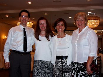 Portland Flute Quartet at San Diego National Flute Association Convention after our performance.
