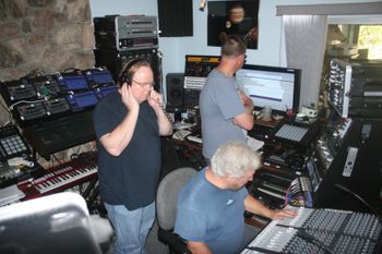 mixing "Common Ground" at Event Horizon Studio
