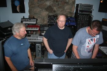 mixing "Common Ground" at Event Horizon Studio
