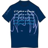 JOHN LENNON "GIVE PEACE A CHANCE" OFFICIAL T SHIRT size m only 40"