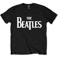 UNISEX BLACK DROP T LOGO T-SHIRT available in XL ONLY