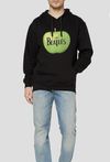 BEATLES HOODIE BLACK APPLE SIZES S, M, L, XL, XXL