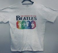 Magic of the Beatles T shirt GREY SIZE m ONLY