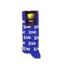 The Beatles Love Me Do BLUE Socks 7-11 Gift Apple Official free uk postage