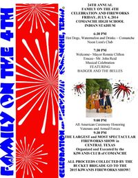 "Family on the 4th" with Badger and the Belles