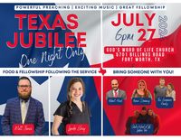 Texas Jubilee (One Night Only)