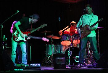 "Brimstone Jones" at Club 152 on Beale Street in Memphis. Later that night , we recorded "Walkin' Shoes" at a studio in Memphis.
