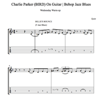 Charlie Parker (BIRD) On Guitar | Bebop Jazz Blues by Quist