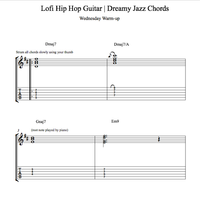Lofi Hip Hop Guitar | Dreamy Jazz Chords // Wednesday Warm-up 🔥 by Quist
