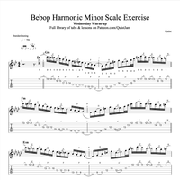 Bebop Harmonic Minor Scale Exercise // Wednesday Warm-up 🔥 by Quist