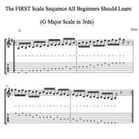 The FIRST Scale Sequence All Beginners Should Learn by Quist