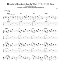 Beautiful Guitar Chords That STRETCH You (Exercise) // Wednesday Warm-up 🔥 by Quist
