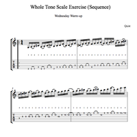 Whole Tone Scale Exercise (Sequence) // Wednesday Warm-up 🔥 by Quist