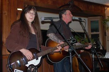 The Milkhouse Heaters at Rick's Tavern,  Newfane VT, photo by Robert MacGabhainn.
