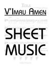 V'Imru Amen Score