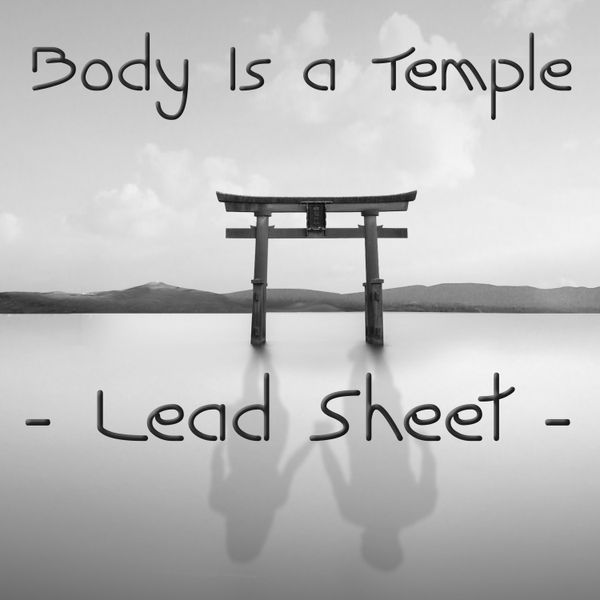 Body Is A Temple sheet music and lyric chord sheet