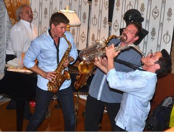 Sergey, Mikhael Lington, Jacob Nakhman, Dave Koz
