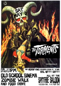 The Torments at the Old School Sinema Zombie Walk & Food Drive