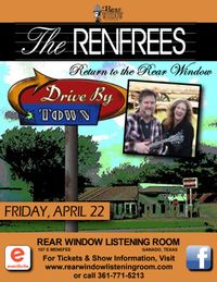 THE RENFREES Return to the Rear Window