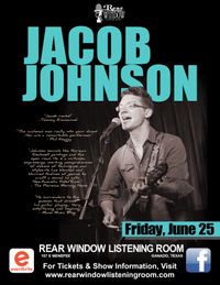 JACOB JOHNSON LIVE! At The REAR WINDOW