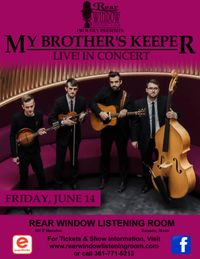 MY BROTHER'S KEEPER LIVE! In Concert